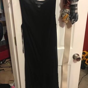 Jones New York Silk Black Dress
